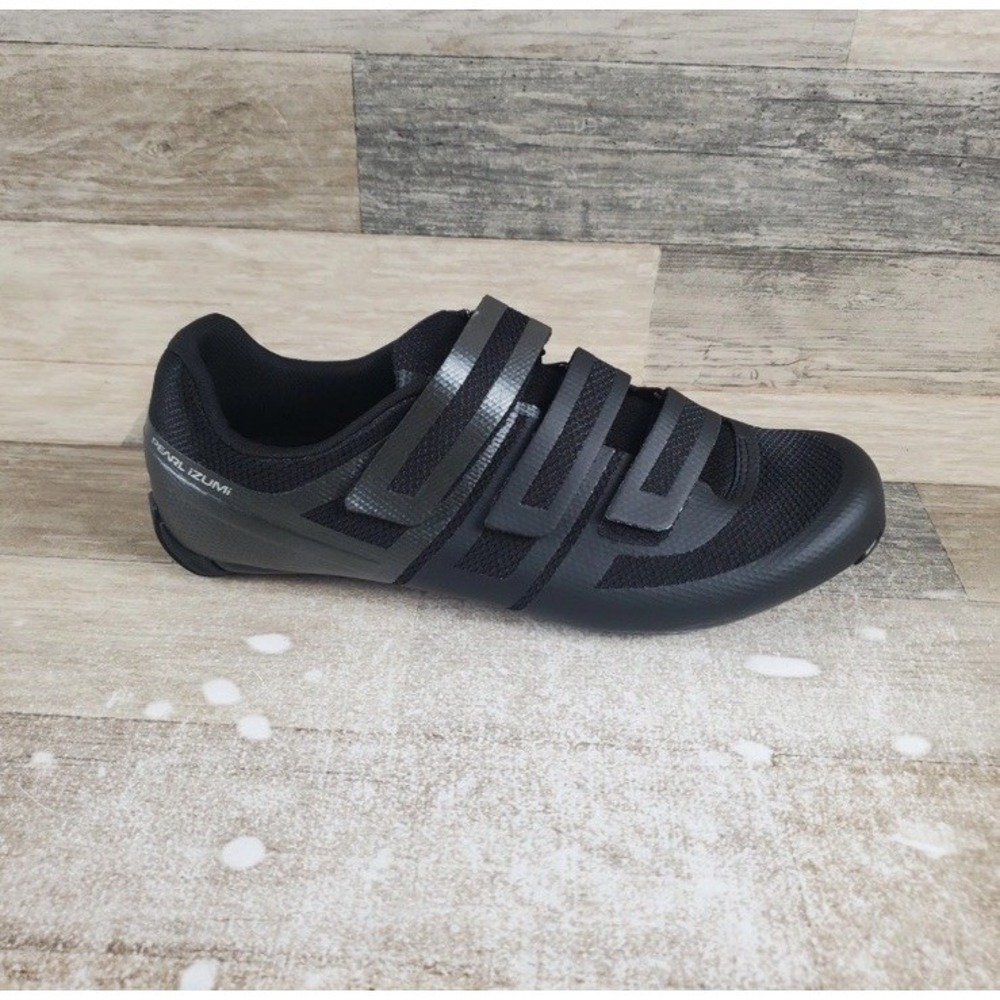 Pearl Izumi All-Road V5 Mens Road Cycling Shoes Sz 9-9.5 Black Low Top Round Toe